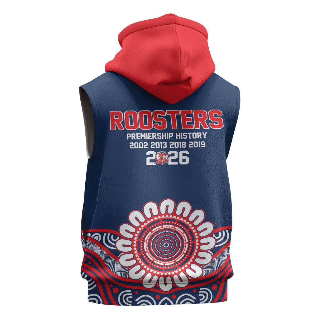 Sydney Premiers 2026 Sleeveless Hoodie Roosters Fifth Championship