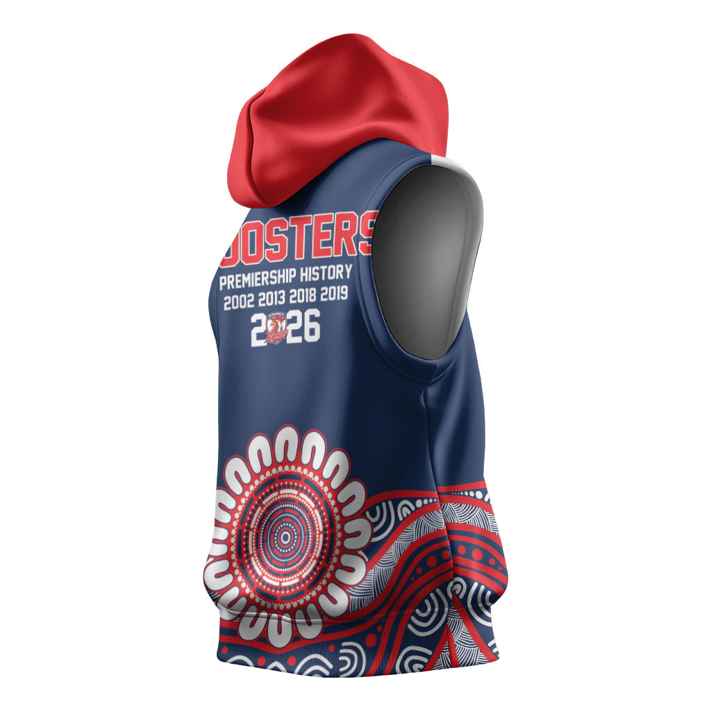 Sydney Premiers 2026 Sleeveless Hoodie Roosters Fifth Championship