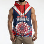 Sydney Premiers 2026 Sleeveless Hoodie Roosters Fifth Championship