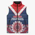 Sydney Premiers 2026 Sleeveless Puffer Jacket Roosters Fifth Championship