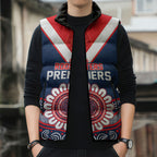 Sydney Premiers 2026 Sleeveless Puffer Jacket Roosters Fifth Championship