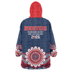 Sydney Premiers 2026 Wearable Blanket Hoodie Roosters Fifth Championship