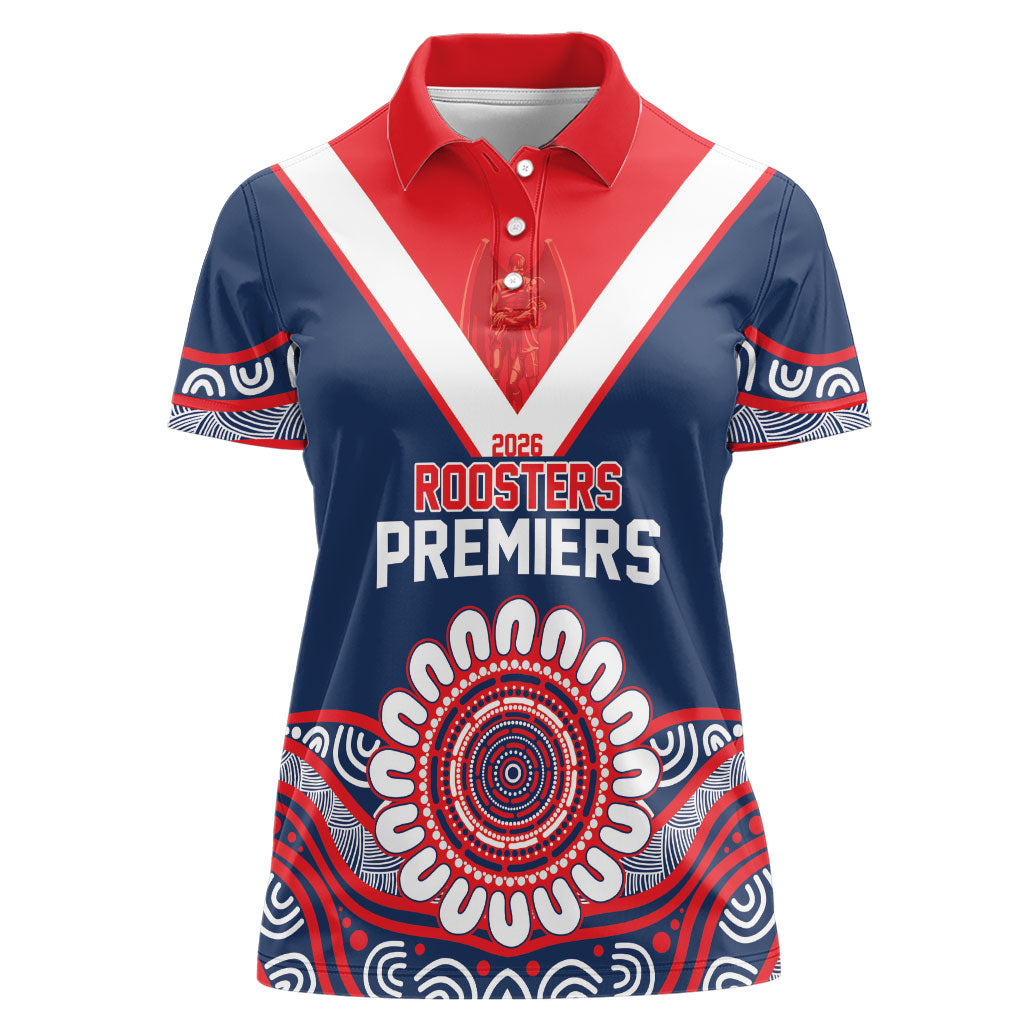 Sydney Premiers 2026 Women Polo Shirt Roosters Fifth Championship
