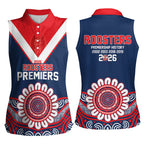 Sydney Premiers 2026 Women Sleeveless Polo Shirt Roosters Fifth Championship