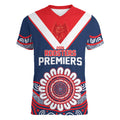 Sydney Premiers 2026 Women V-Neck T-Shirt Roosters Fifth Championship