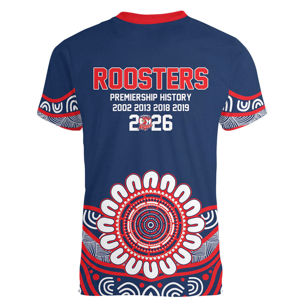 Sydney Premiers 2026 Women V-Neck T-Shirt Roosters Fifth Championship