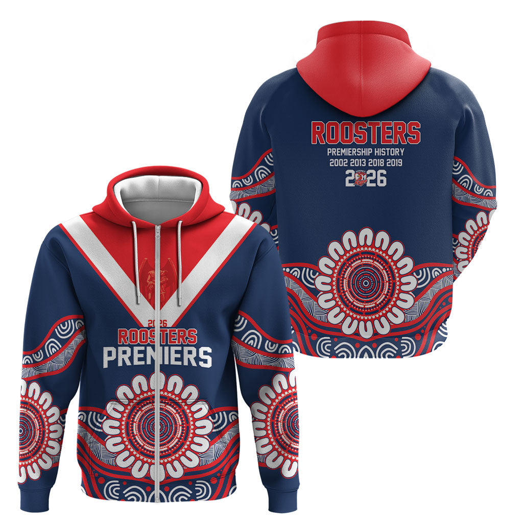 Sydney Premiers 2026 Zip Hoodie Roosters Fifth Championship