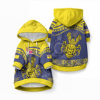 Niue Coconut Crab Pet Hoodie Rock of Polynesia