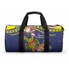 Monuina e Kilisimasi Niue Christmas Duffle Bag Niuean Tribal Pattern