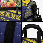 Monuina e Kilisimasi Niue Christmas Duffle Bag Niuean Tribal Pattern