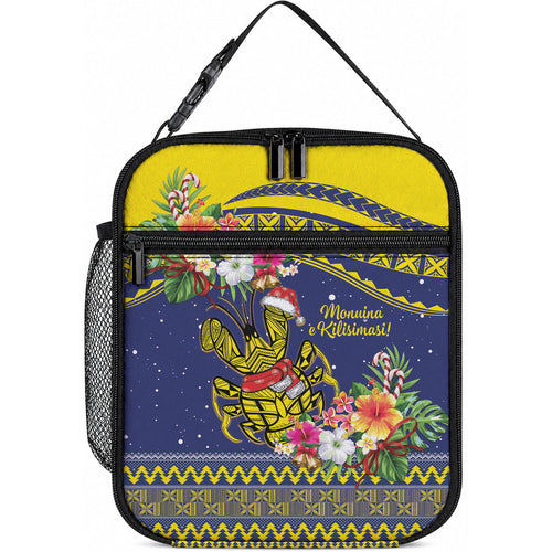 Monuina e Kilisimasi Niue Christmas Lunch Bag Niuean Tribal Pattern