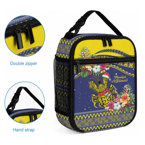 Monuina e Kilisimasi Niue Christmas Lunch Bag Niuean Tribal Pattern