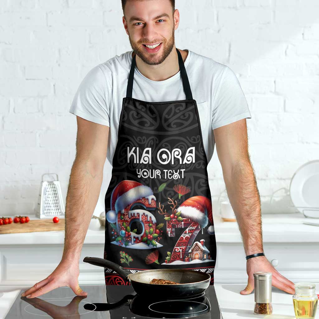 Aotearoa Six Seven Personalized Apron New Zealand Funny Christmas - Aussie Hoodie