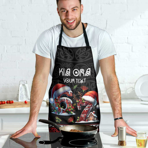 Aotearoa Six Seven Personalized Apron New Zealand Funny Christmas - Aussie Hoodie