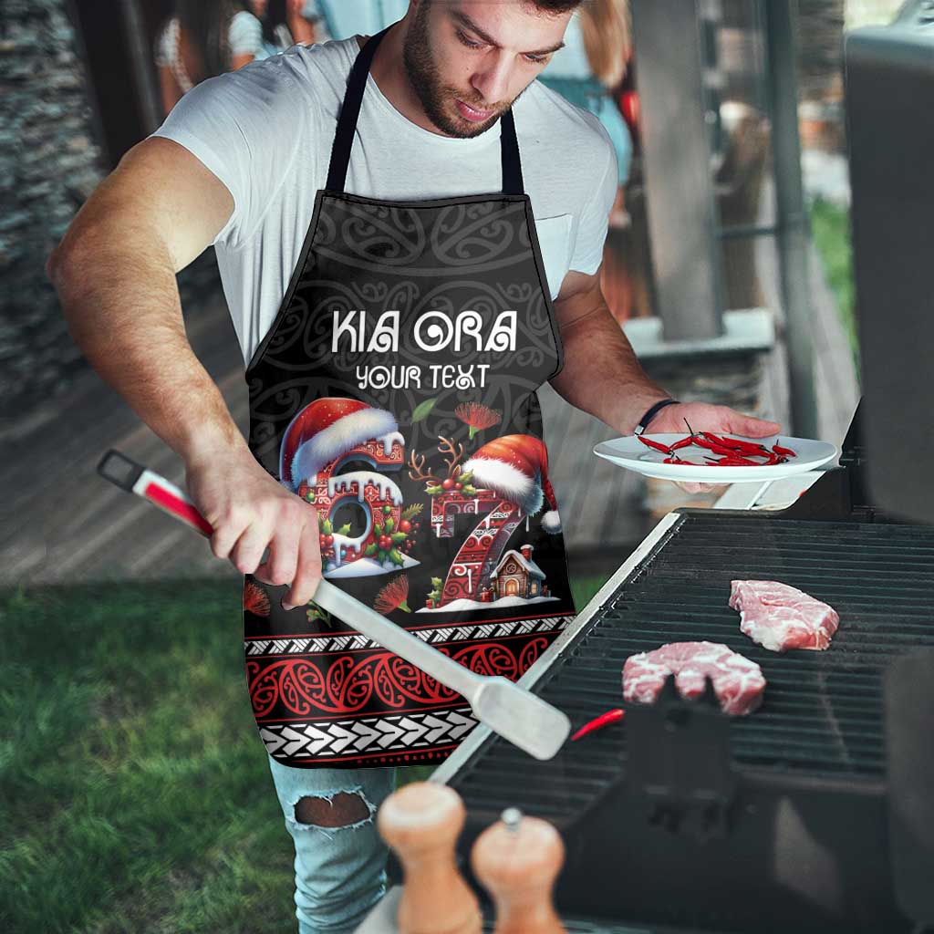 Aotearoa Six Seven Personalized Apron New Zealand Funny Christmas - Aussie Hoodie