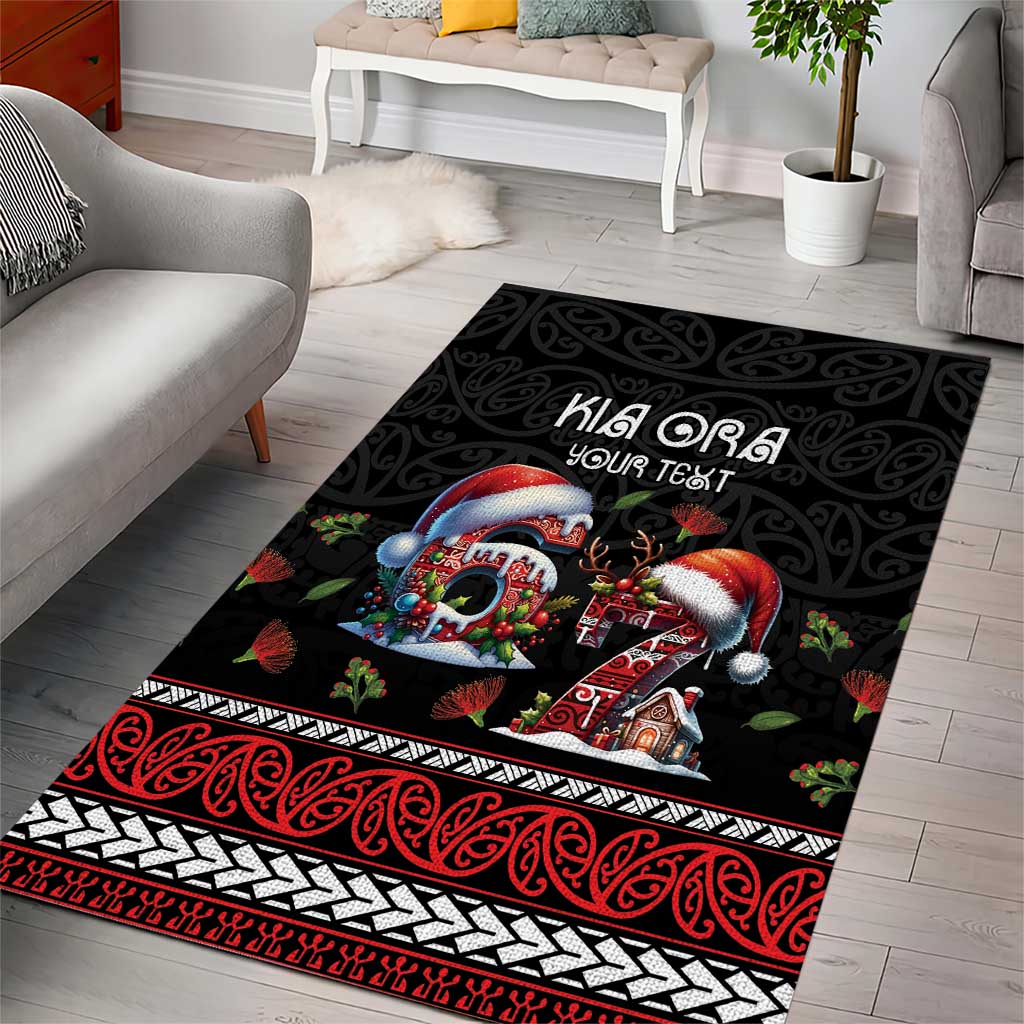 Aotearoa Six Seven Personalized Area Rug New Zealand Funny Christmas - Aussie Hoodie