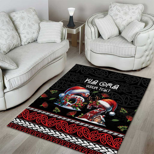 Aotearoa Six Seven Personalized Area Rug New Zealand Funny Christmas - Aussie Hoodie