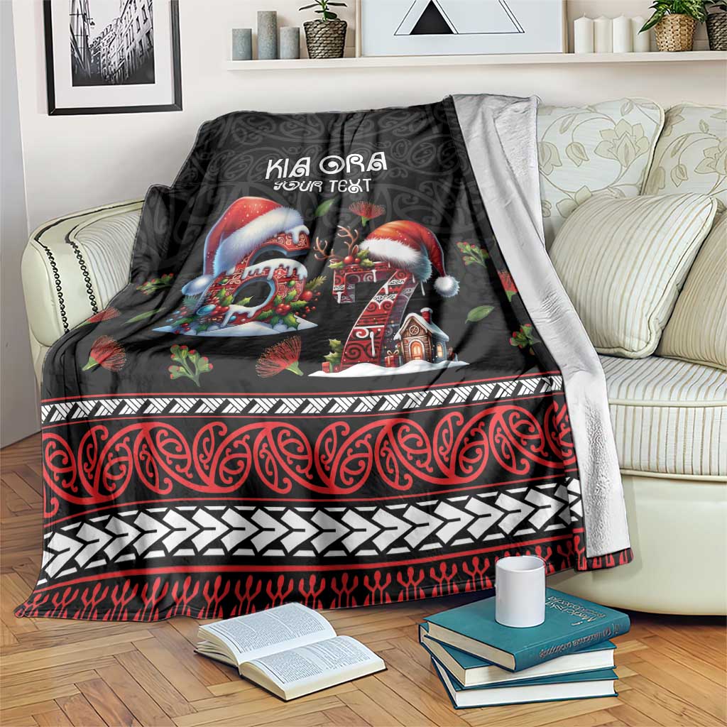 Aotearoa Six Seven Personalized Blanket New Zealand Funny Christmas - Aussie Hoodie