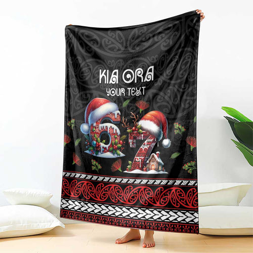 Aotearoa Six Seven Personalized Blanket New Zealand Funny Christmas - Aussie Hoodie
