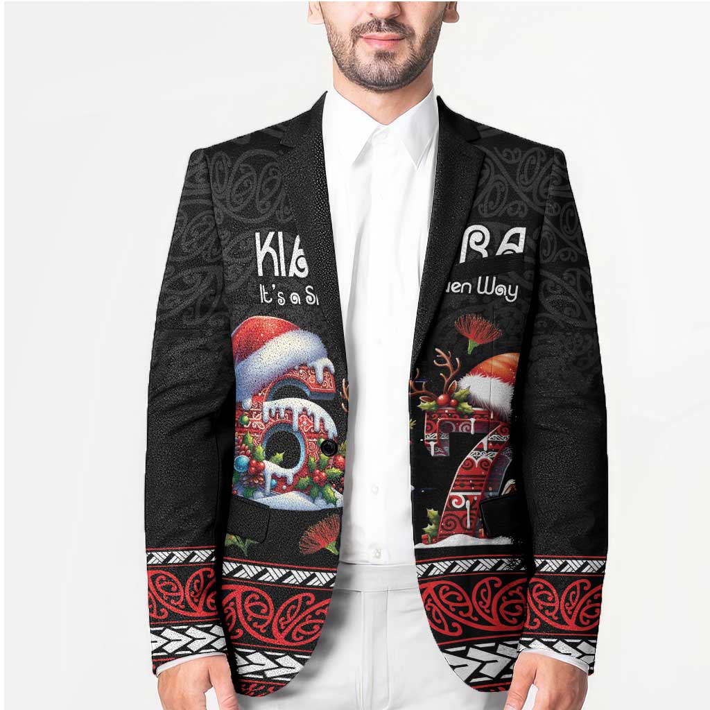 Aotearoa Six Seven Personalized Blazer New Zealand Funny Christmas - Aussie Hoodie