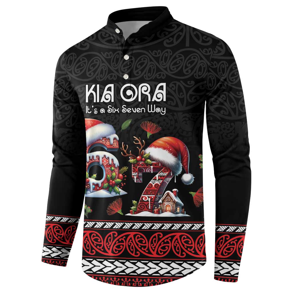 Aotearoa Six Seven Personalized Button Sweatshirt New Zealand Funny Christmas - Aussie Hoodie