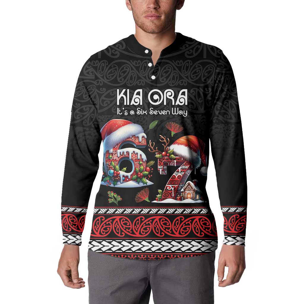 Aotearoa Six Seven Personalized Button Sweatshirt New Zealand Funny Christmas - Aussie Hoodie