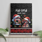 Aotearoa Six Seven Personalized Canvas Wall Art New Zealand Funny Christmas - Aussie Hoodie