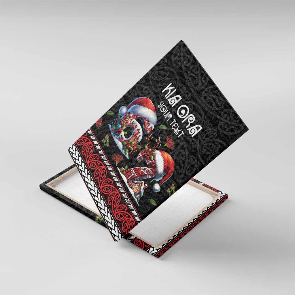 Aotearoa Six Seven Personalized Canvas Wall Art New Zealand Funny Christmas - Aussie Hoodie