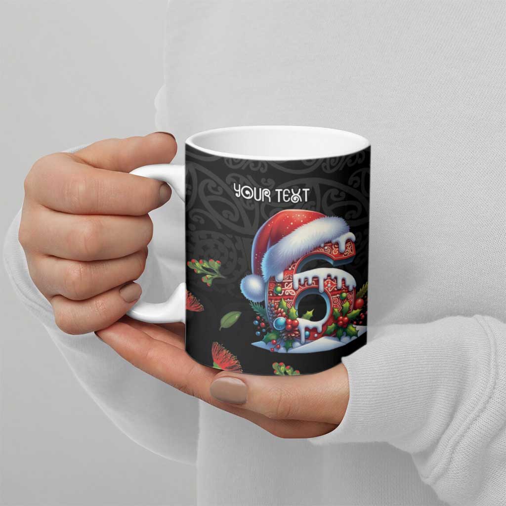 Aotearoa Six Seven Personalized Ceramic Mug New Zealand Funny Christmas - Aussie Hoodie