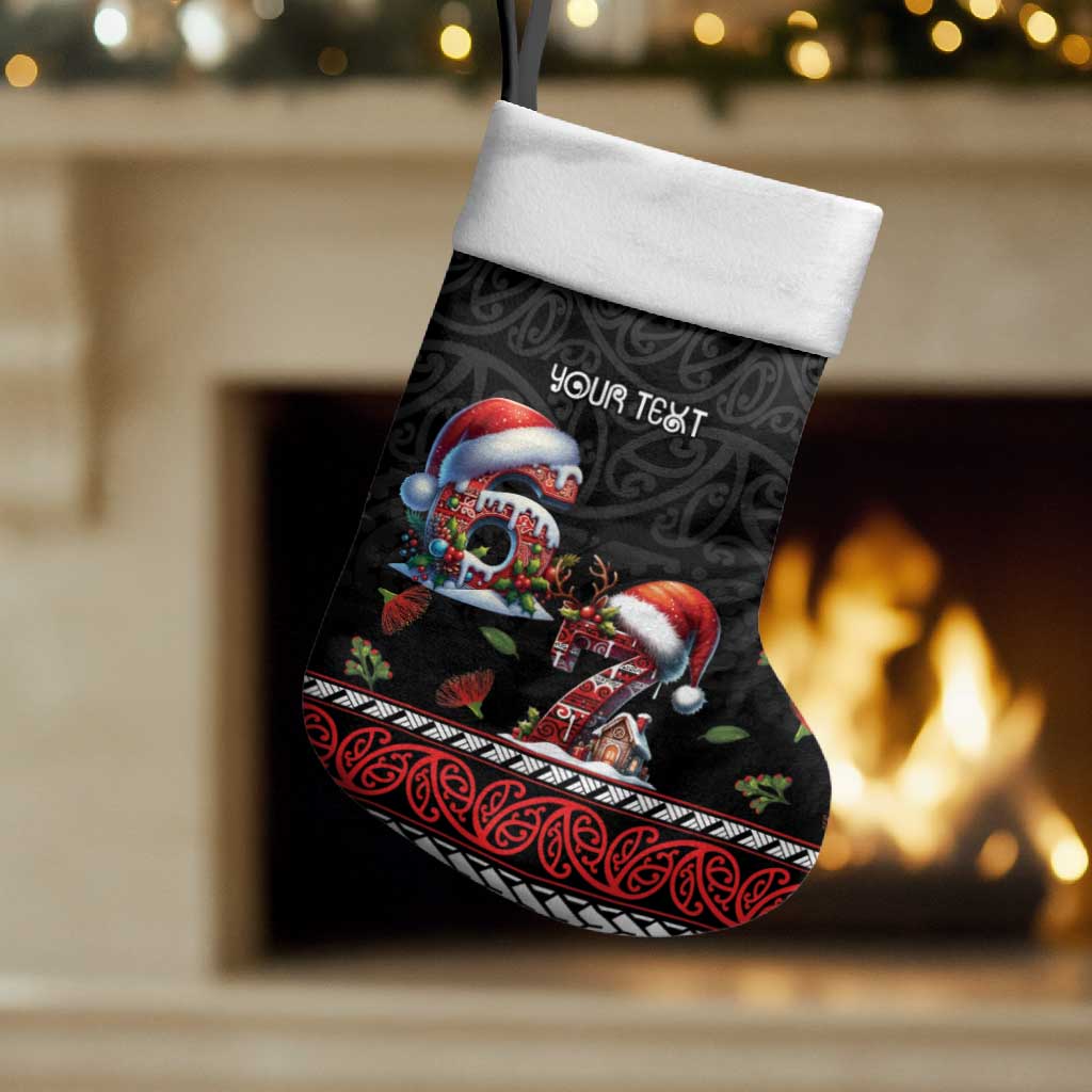 Aotearoa Six Seven Personalized Christmas Stocking New Zealand Funny Christmas - Aussie Hoodie