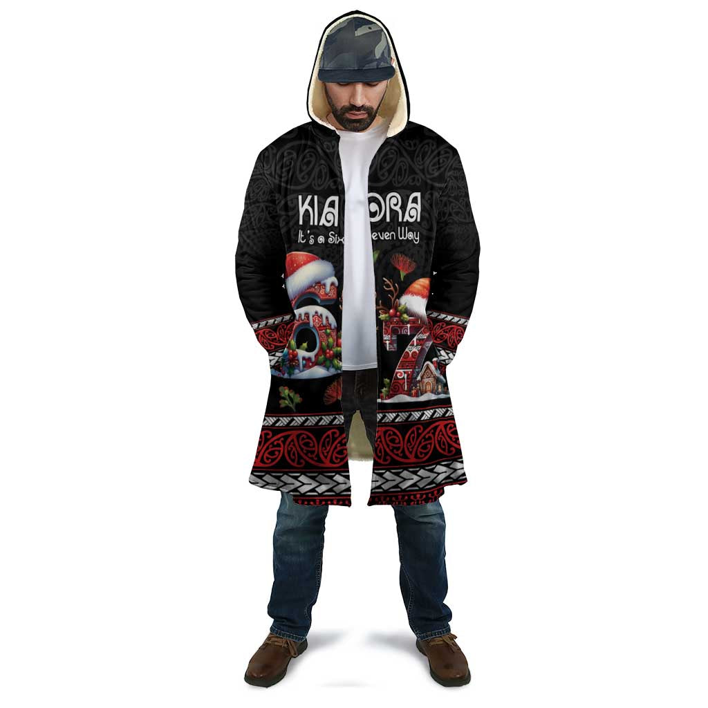 Aotearoa Six Seven Personalized Cloak New Zealand Funny Christmas - Aussie Hoodie