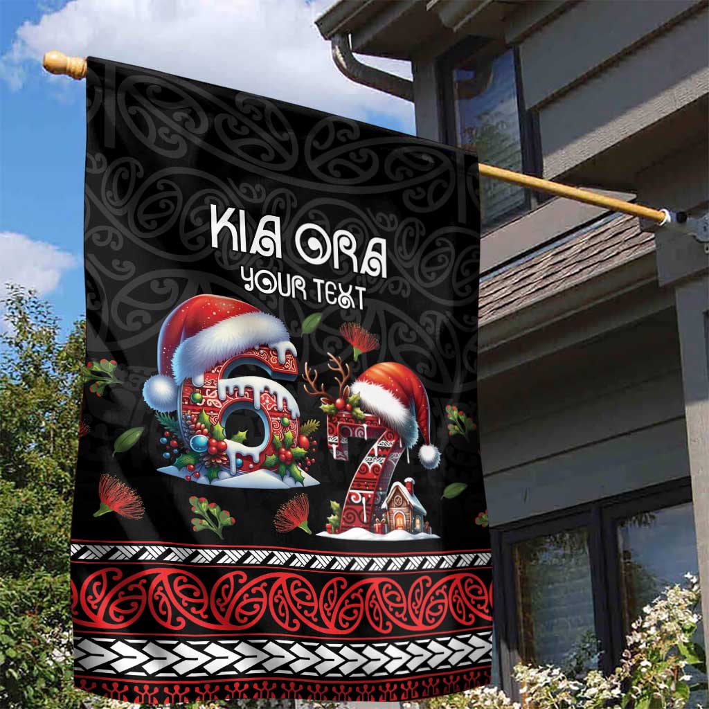 Aotearoa Six Seven Personalized Garden Flag New Zealand Funny Christmas - Aussie Hoodie