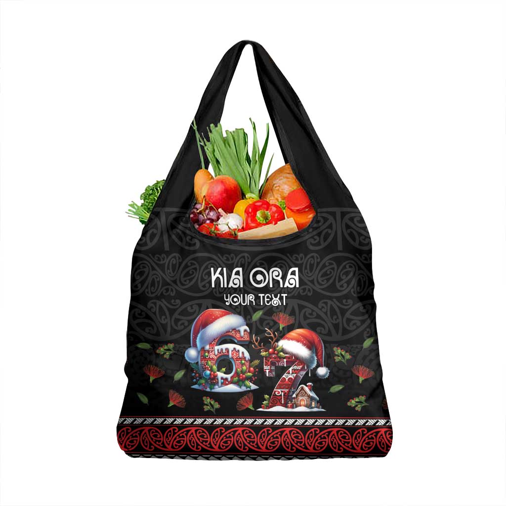 Aotearoa Six Seven Personalized Grocery Bag New Zealand Funny Christmas - Aussie Hoodie