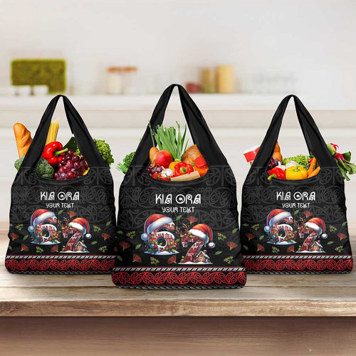 Aotearoa Six Seven Personalized Grocery Bag New Zealand Funny Christmas - Aussie Hoodie