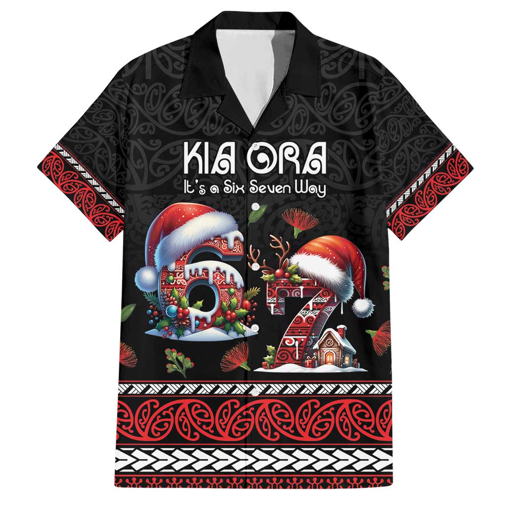 Aotearoa Six Seven Personalized Hawaiian Shirt New Zealand Funny Christmas - Aussie Hoodie