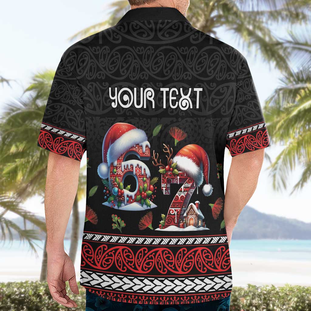 Aotearoa Six Seven Personalized Hawaiian Shirt New Zealand Funny Christmas - Aussie Hoodie