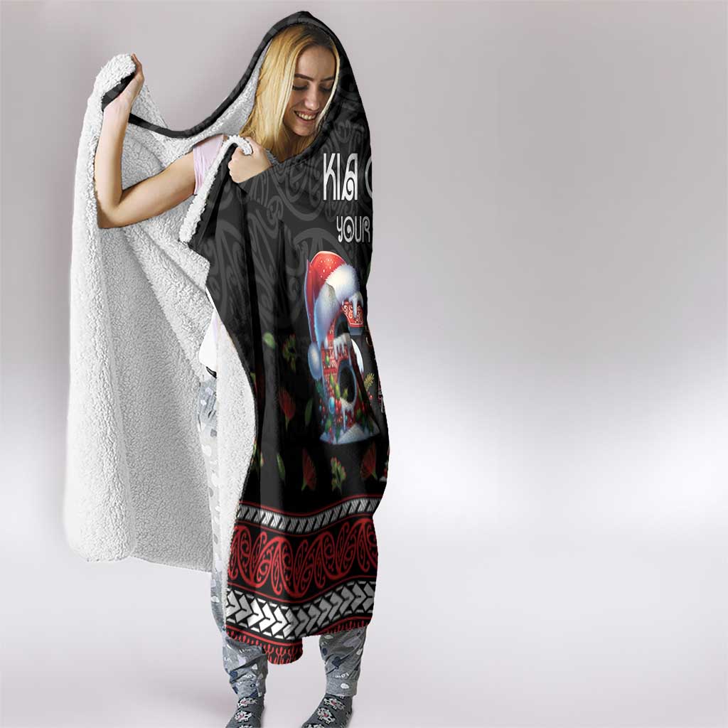 Aotearoa Six Seven Personalized Hooded Blanket New Zealand Funny Christmas - Aussie Hoodie