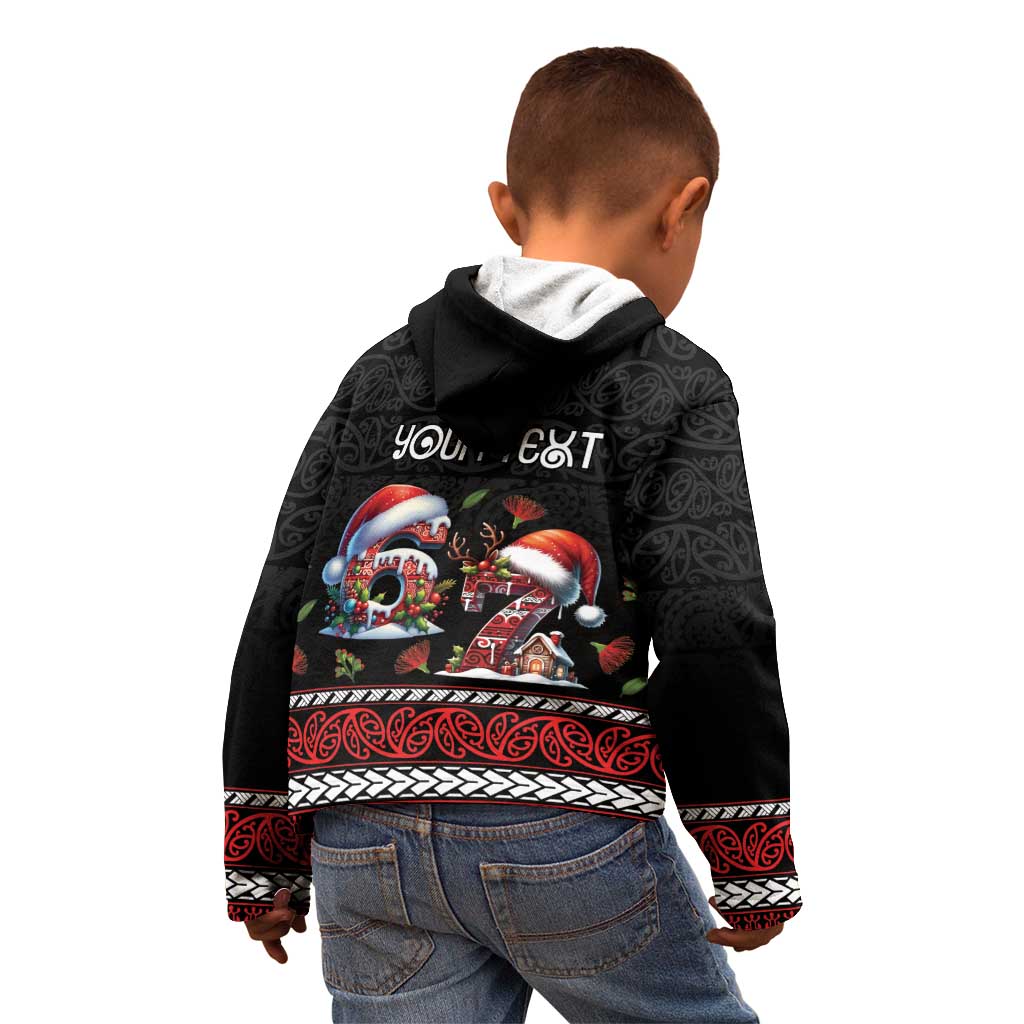 Aotearoa Six Seven Personalized Kid Hoodie New Zealand Funny Christmas - Aussie Hoodie