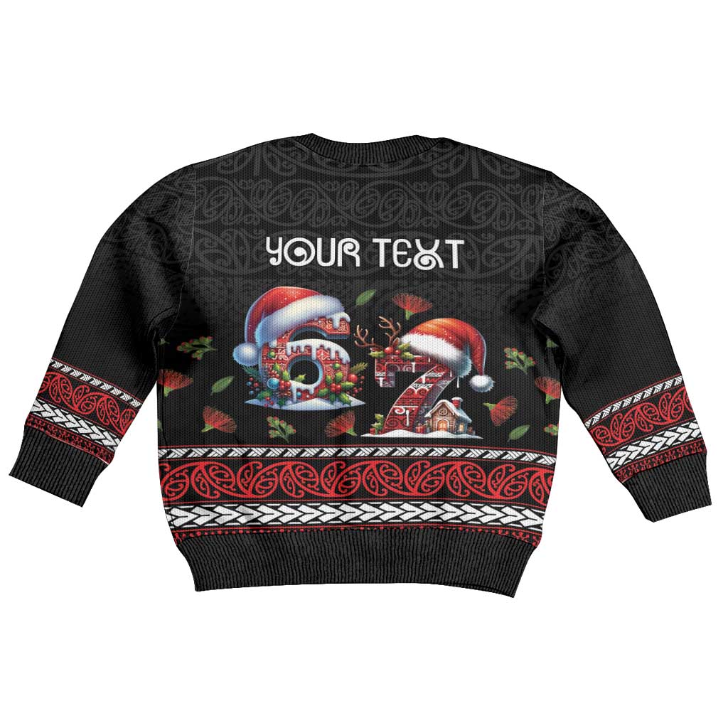 Aotearoa Six Seven Personalized Kid Ugly Christmas Sweater New Zealand Funny Christmas - Aussie Hoodie