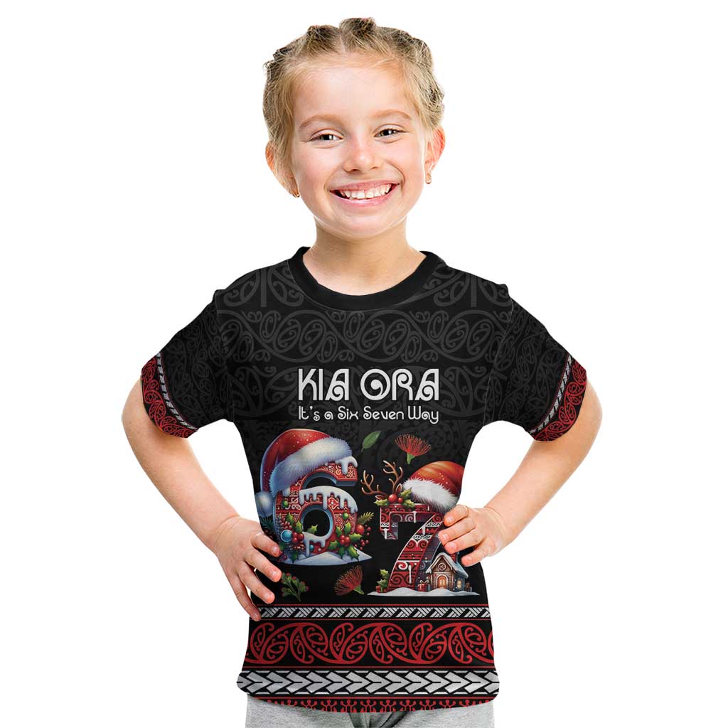 Aotearoa Six Seven Personalized Kid T Shirt New Zealand Funny Christmas - Aussie Hoodie