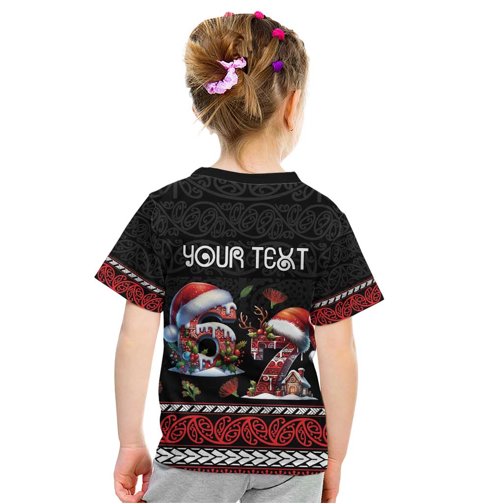 Aotearoa Six Seven Personalized Kid T Shirt New Zealand Funny Christmas - Aussie Hoodie