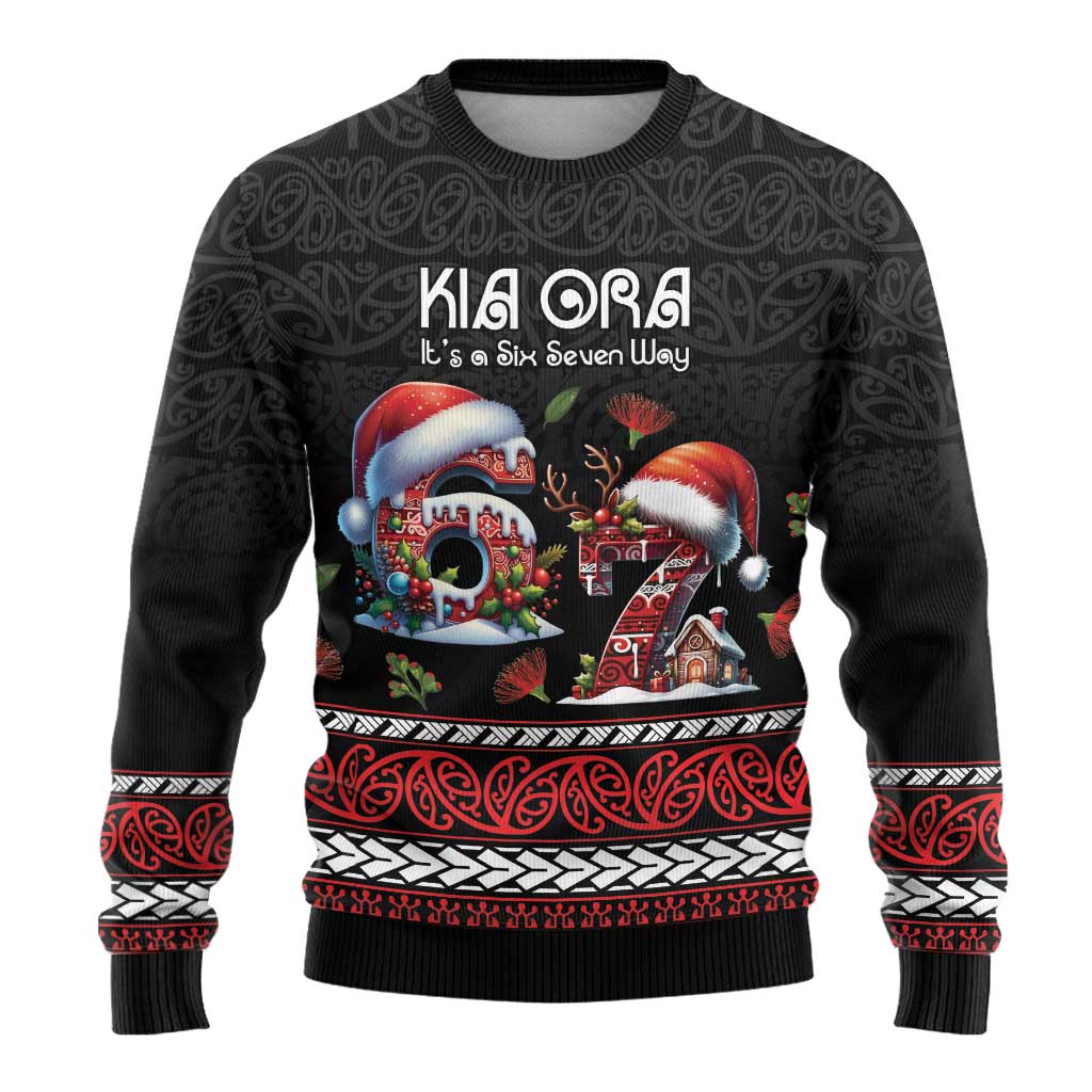 Aotearoa Six Seven Personalized Ugly Christmas Sweater New Zealand Funny Christmas - Aussie Hoodie