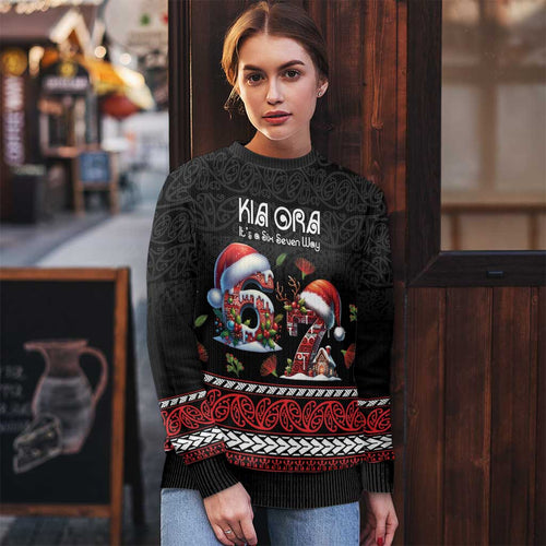 Aotearoa Six Seven Personalized Ugly Christmas Sweater New Zealand Funny Christmas - Aussie Hoodie