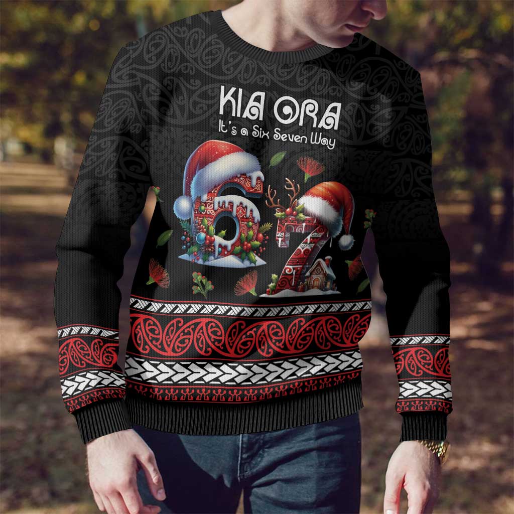 Aotearoa Six Seven Personalized Ugly Christmas Sweater New Zealand Funny Christmas - Aussie Hoodie