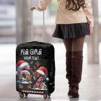 Aotearoa Six Seven Personalized Luggage Cover New Zealand Funny Christmas - Aussie Hoodie
