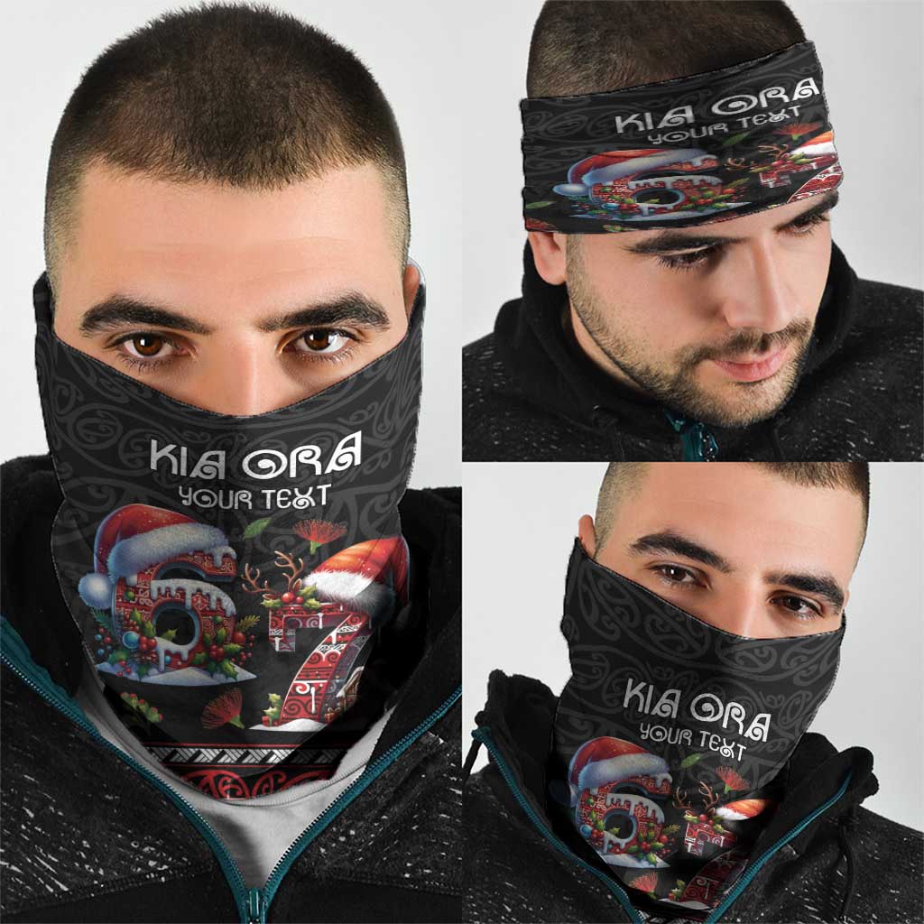 Aotearoa Six Seven Personalized Neck Gaiter New Zealand Funny Christmas - Aussie Hoodie