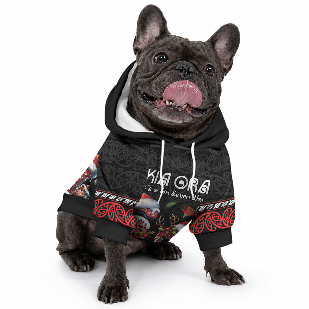Aotearoa Six Seven Personalized Pet Hoodie New Zealand Funny Christmas