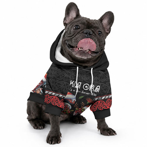 Aotearoa Six Seven Personalized Pet Hoodie New Zealand Funny Christmas