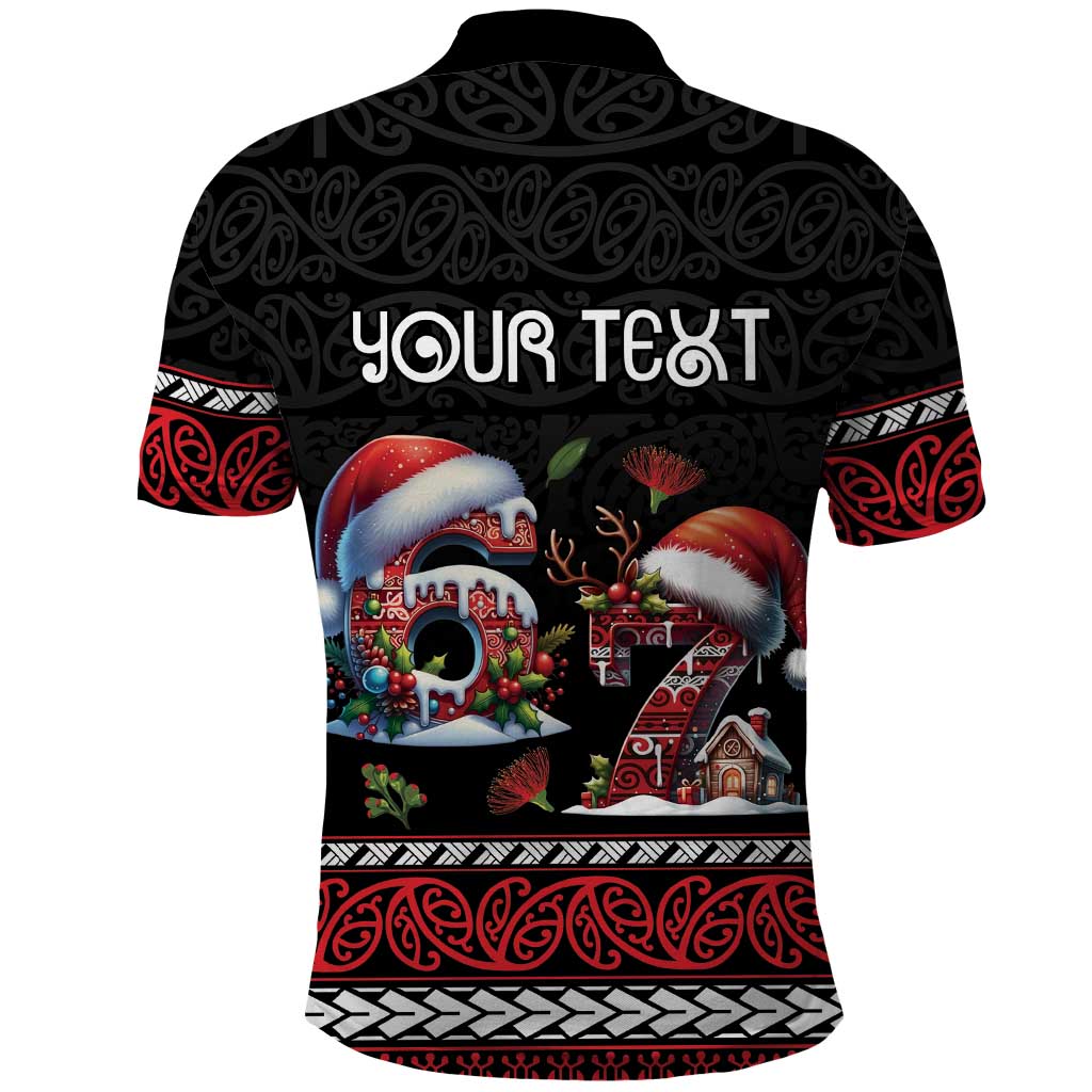 Aotearoa Six Seven Personalized Polo Shirt New Zealand Funny Christmas - Aussie Hoodie