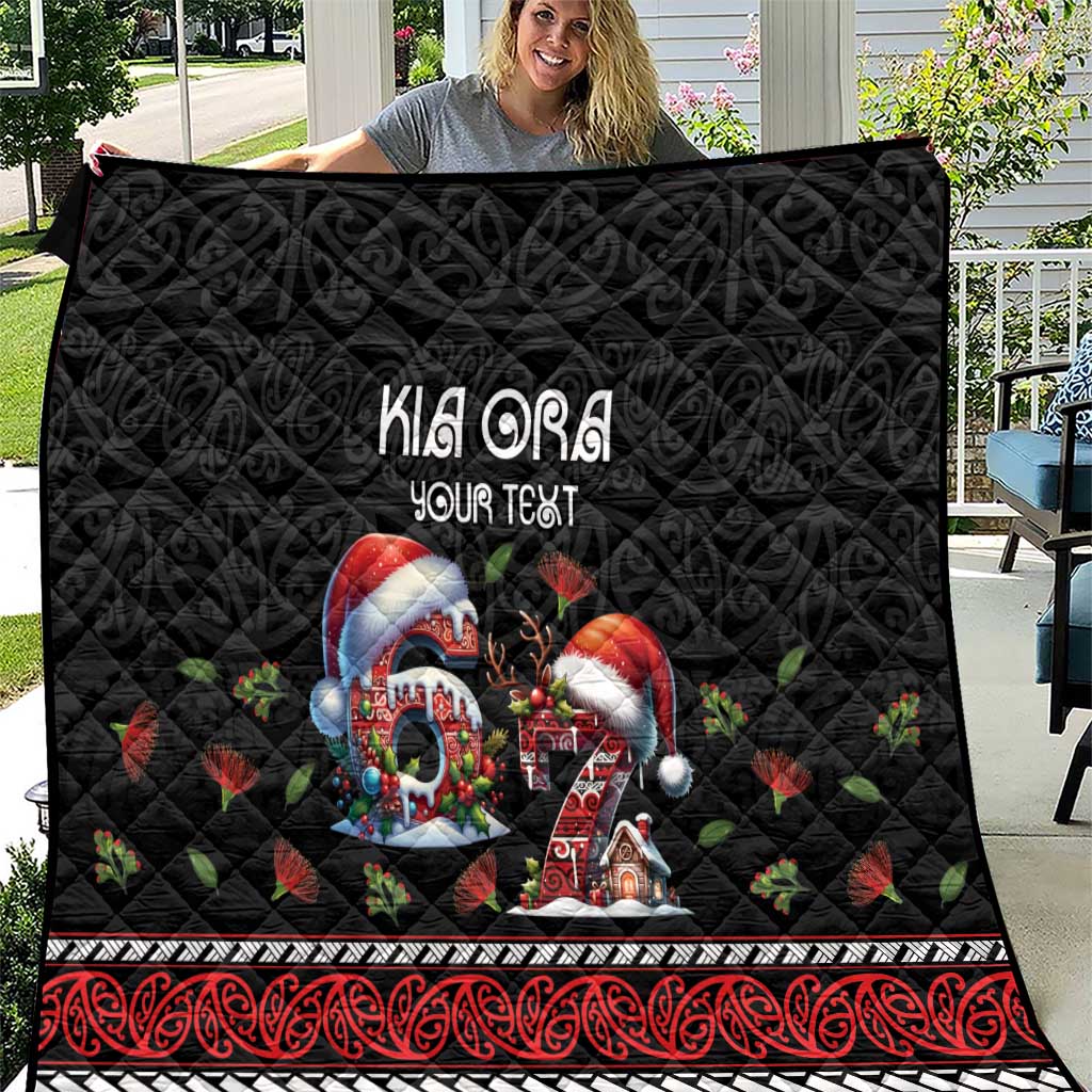 Aotearoa Six Seven Personalized Quilt New Zealand Funny Christmas - Aussie Hoodie